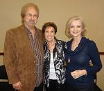 Duane and Nora Lee Allen on the night that Duane was inducted into the Texas Country Music Hall of Fame