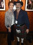 Backstage at the Opry with an authentic visitor from Scotland