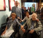 Country Music Hall of Fame members Jo Walker-Meador (with her husband Bob) and Gordon Stoker of The Jordanaires at the opening of the Patsy Cline Exhibit